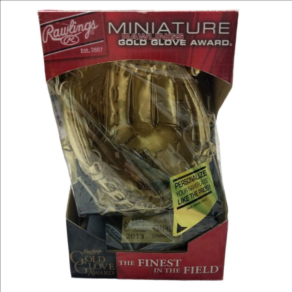 Rawlings Gold Glove Award Miniature(Child Size) Baseball Glove....New In Box